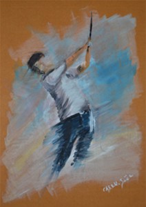 N57 Le golfeur Serie golf 00 (Guillaume)